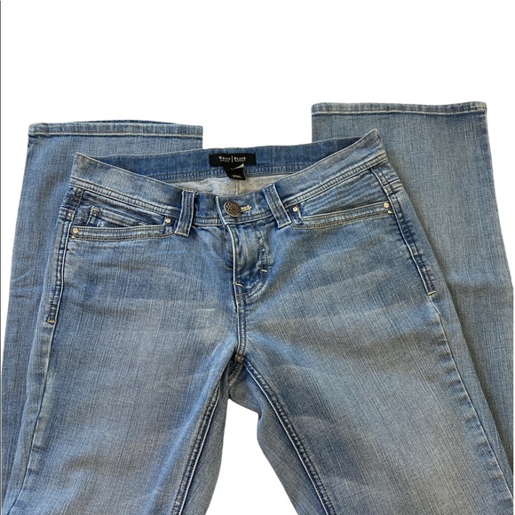 WHBM NOIR BOOT LEG JEANS 2R - Picture 5 of 11